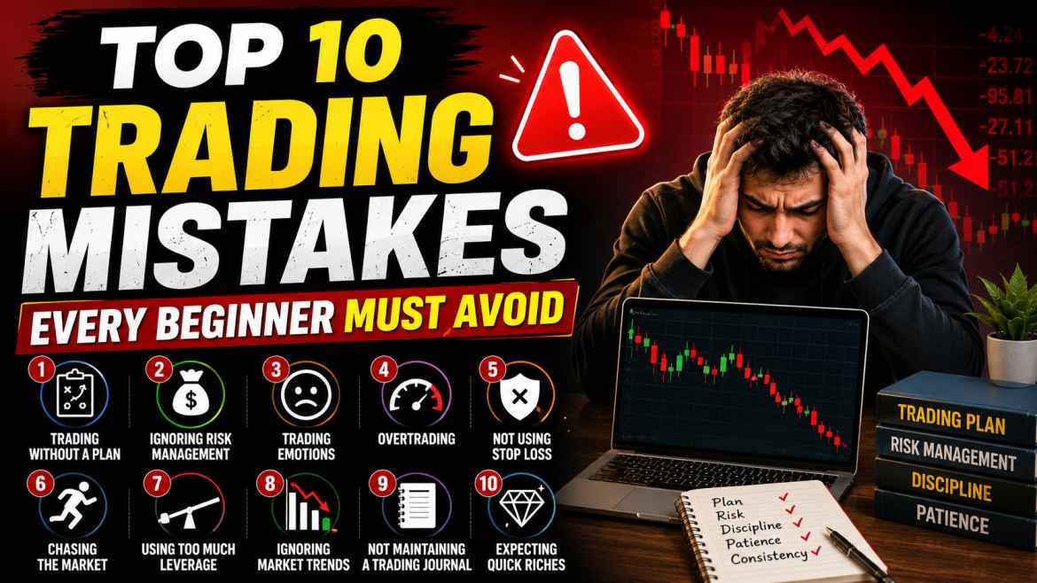 Top 10 Trading Mistakes Every Beginner Must Avoid